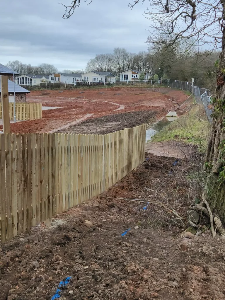 Timber Fencing is commonly used for demarcation as opposed to a security option. All Timber is pressure-treated increasing its longevity and is FSC certified. Use of Timber Fencing